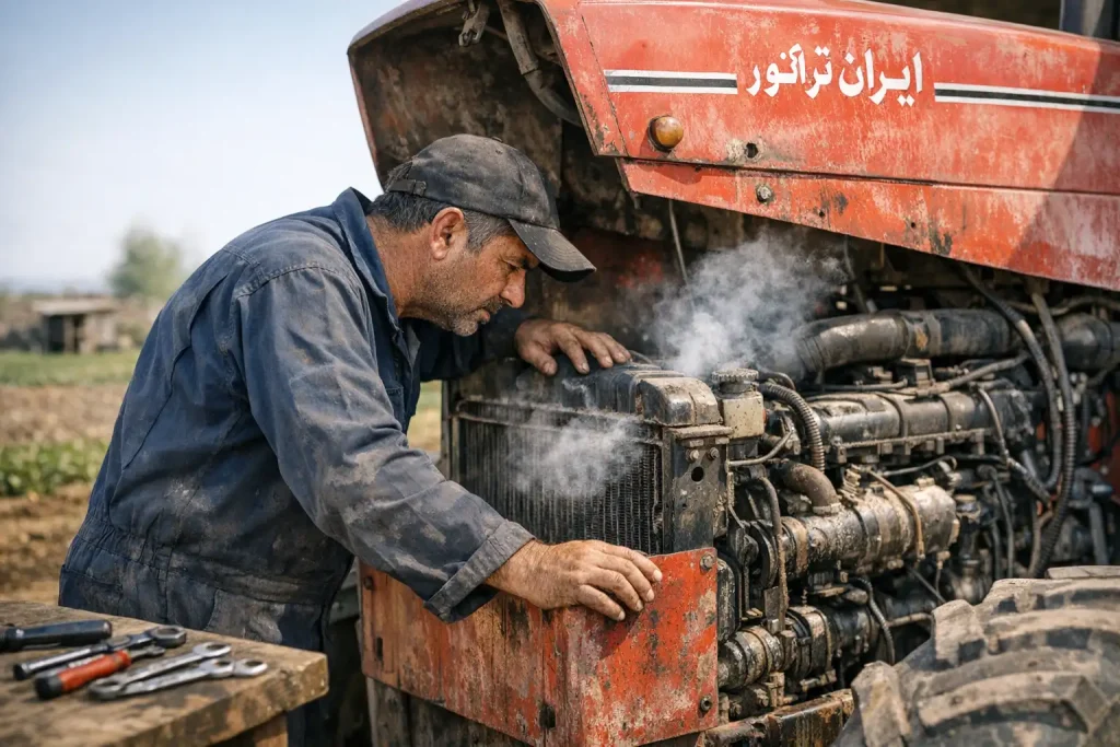 روش تشخیص و عیبیابی حرفهای واشر سر سیلندر تراکتور