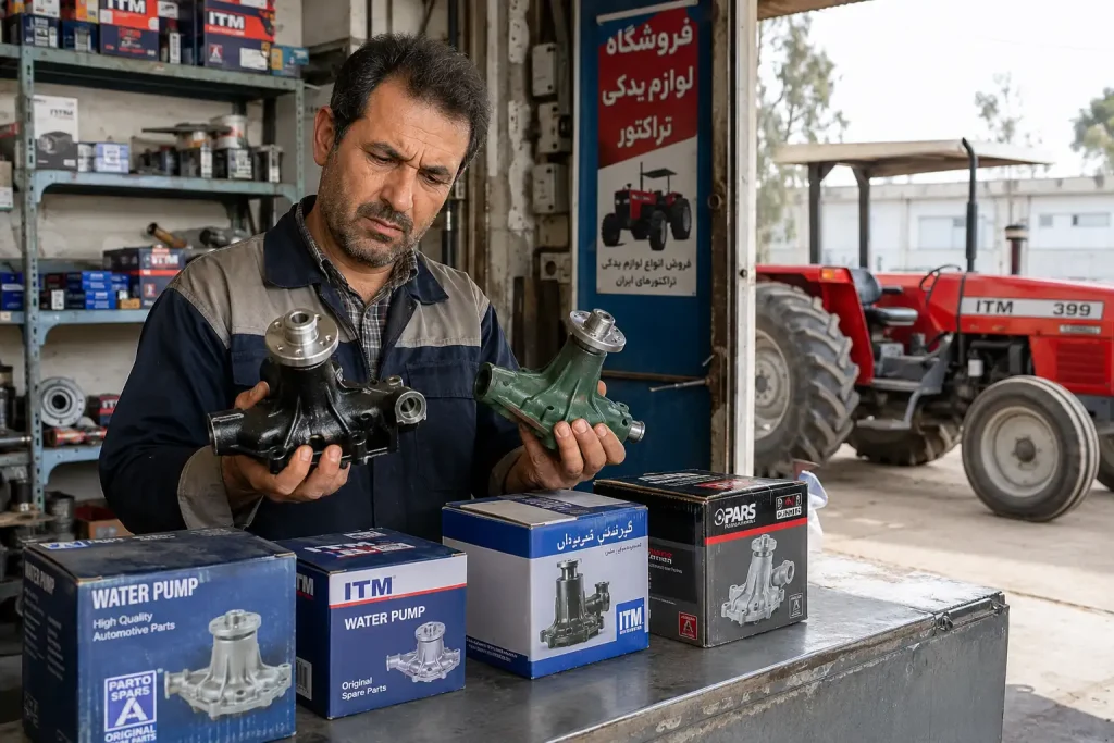 نکات کاربرذی برای خرید واتر پمپ تراکتور