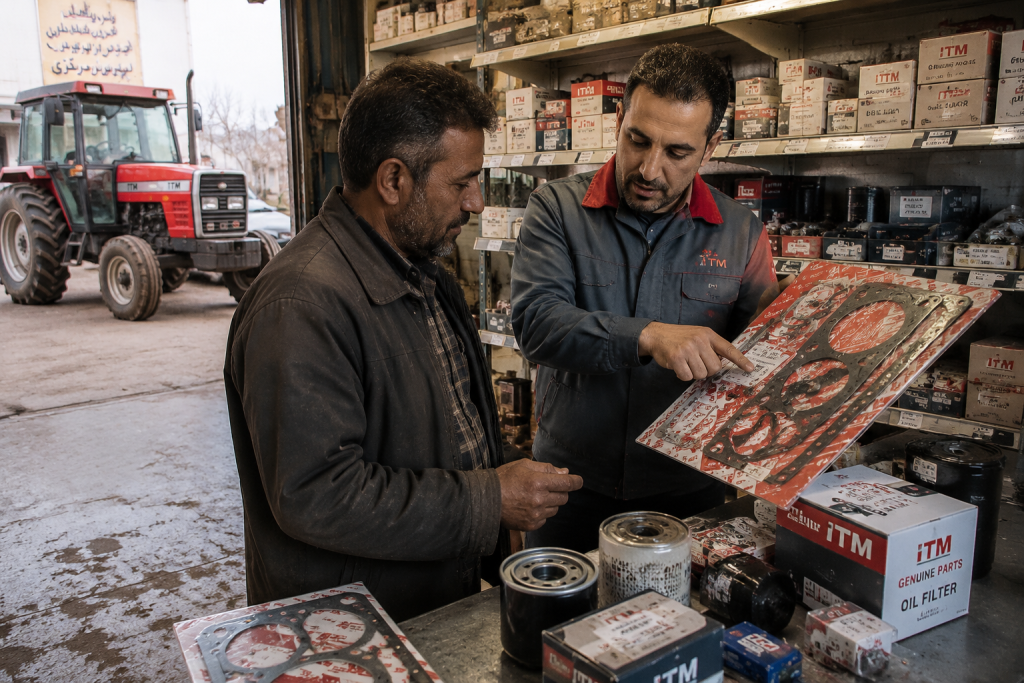 نکات خرید قطعات مرتبط با روغن‌ریزی تراکتور