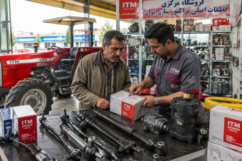 راهنمای خرید قطعات سیستم فرمان تراکتور
